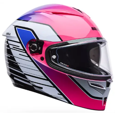 Casco Bell Lithium MIPS Transition Purple/White