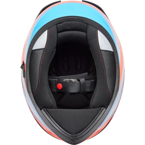 Casco Bell Lithium Nova Orange/Blue