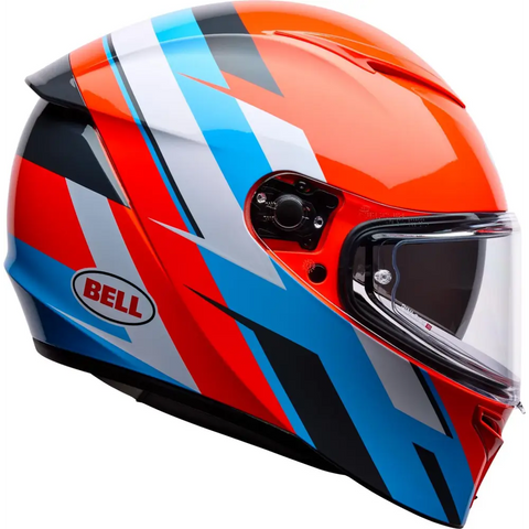 Casco Bell Lithium Nova Orange/Blue