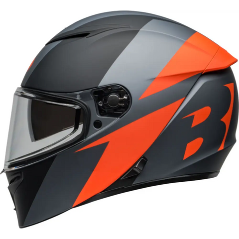 Casco Bell Lithium Shear Matte Gray/Orange