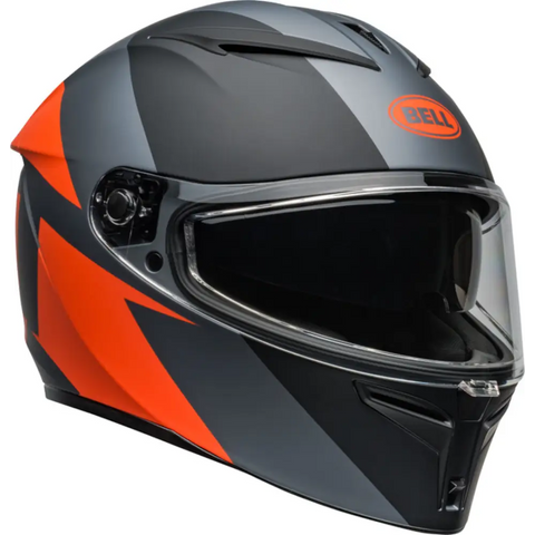 Casco Bell Lithium Shear Matte Gray/Orange