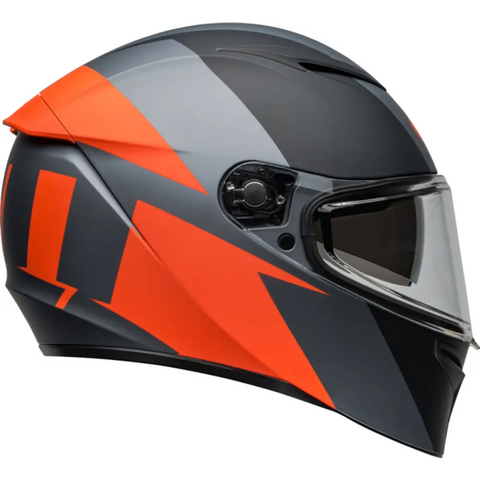 Casco Bell Lithium Shear Matte Gray/Orange