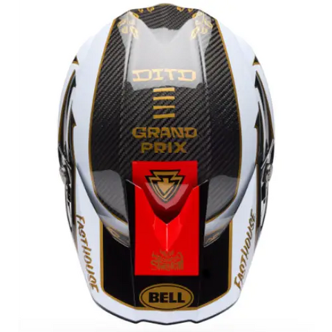 Casco Bell Moto-10 Spherical Fasthouse Did 25 Gloss Black/Gold