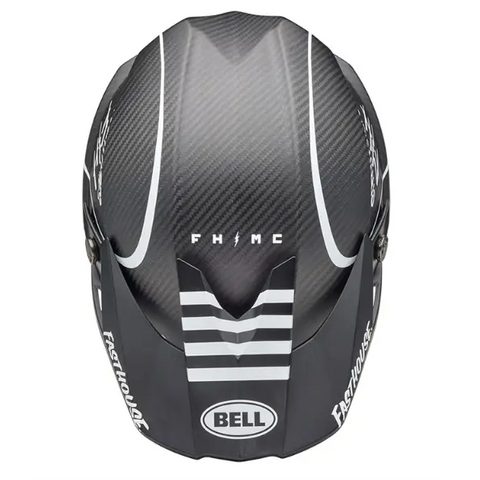 Casco Bell Moto-10 Spherical Fasthouse Raven Matte Black/White