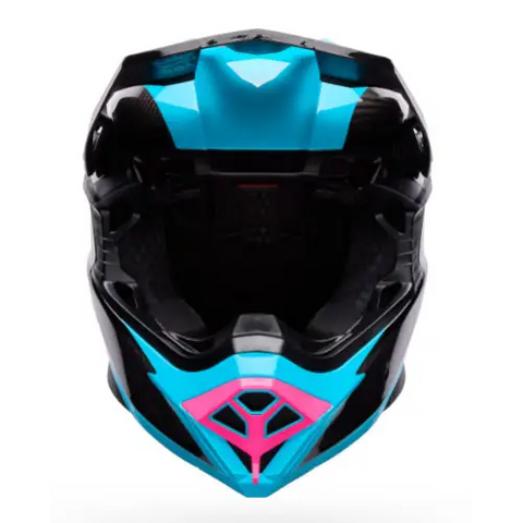 Casco Bell Moto-10 Spherical Green/Pink Fluid
