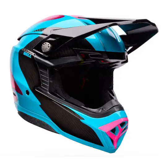 Casco Bell Moto-10 Spherical Green/Pink Fluid