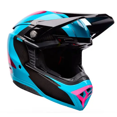 Casco Bell Moto-10 Spherical Green/Pink Fluid