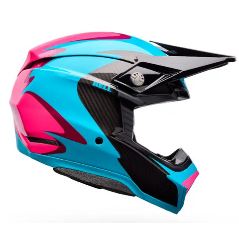 Casco Bell Moto-10 Spherical Green/Pink Fluid