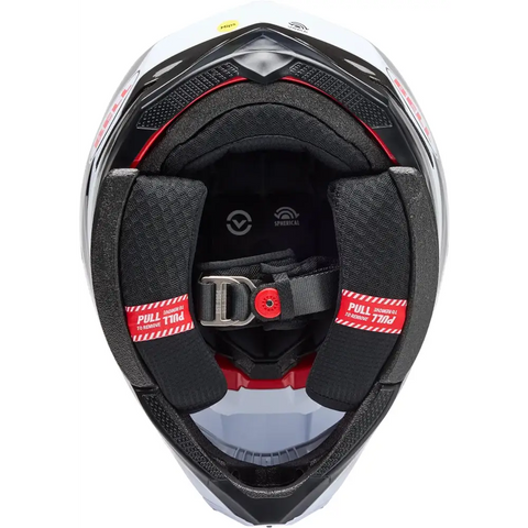 Casco Bell Moto-10 Spherical Grid White/Black/Gray