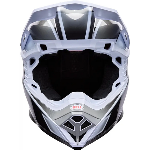 Casco Bell Moto-10 Spherical Grid White/Black/Gray