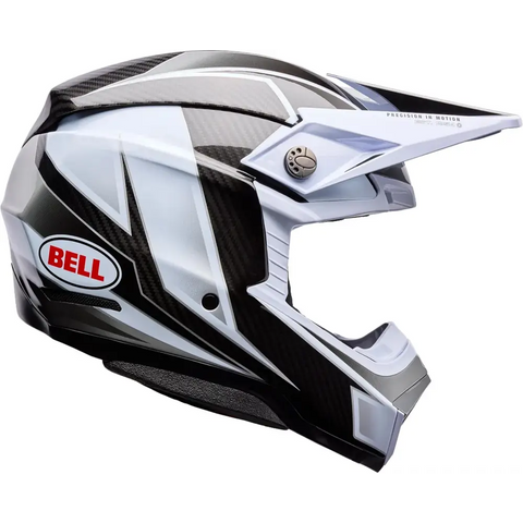 Casco Bell Moto-10 Spherical Grid White/Black/Gray