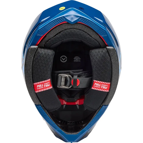 Casco Bell Moto-10 Spherical Strike Blue