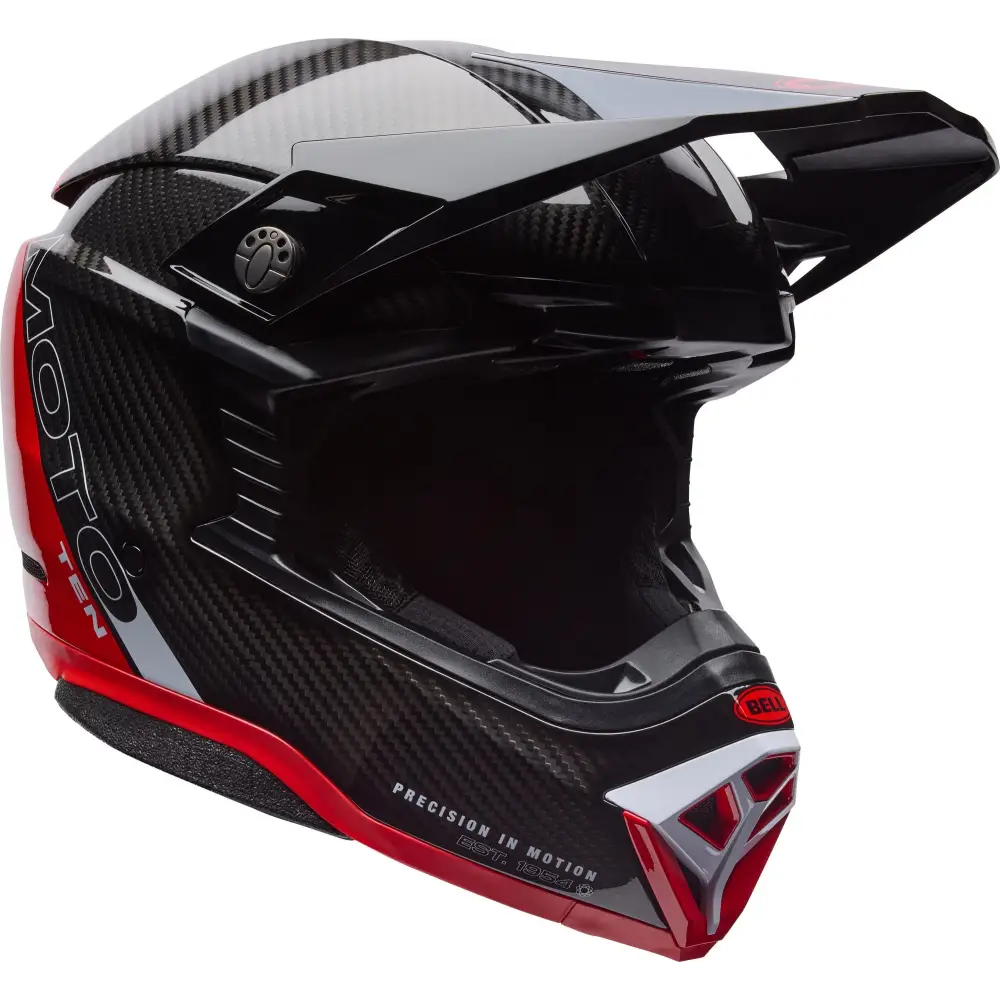 Casco Bell Moto-10 Spherical Strike Red