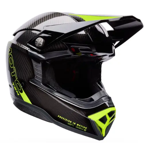 Casco Bell Moto-10 Spherical Strike Yellow/Gray