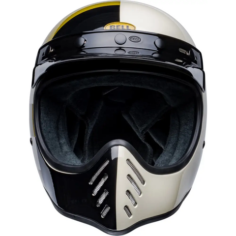 Casco Bell Moto-3 Atwyld Orbit Gloss White/Black ECE 22.06