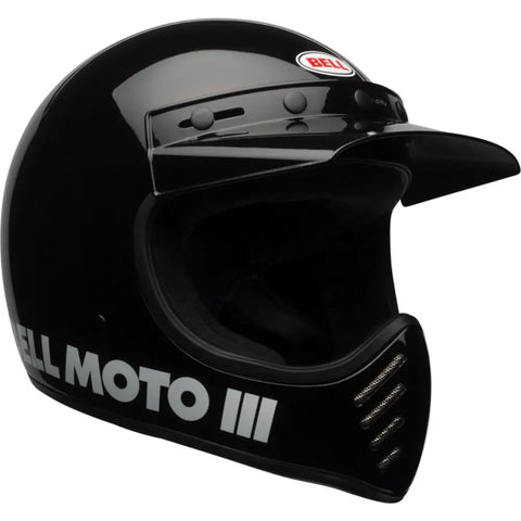 Casco Bell Moto-3 Classic Black ECE 22.06