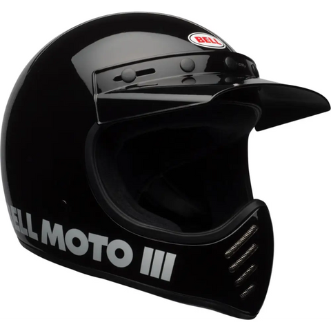 Casco Bell Moto-3 Classic Black ECE 22.06