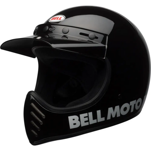 Casco Bell Moto-3 Classic Black ECE 22.06