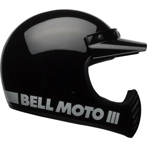 Casco Bell Moto-3 Classic Black ECE 22.06