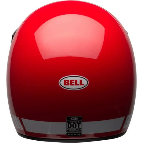 Casco Bell Moto-3 Classic Gloss Red ECE 22.06