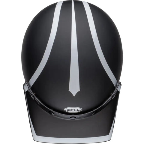 Casco Bell Moto-3 Fasthouse Old Road Matt-Black/Gloss-White ECE 22.06
