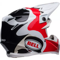 Casco Bell Moto-9S Flex Hello Cousteau Reef White/Red