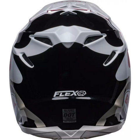 Casco Bell Moto-9S Flex Hello Cousteau Reef White/Red