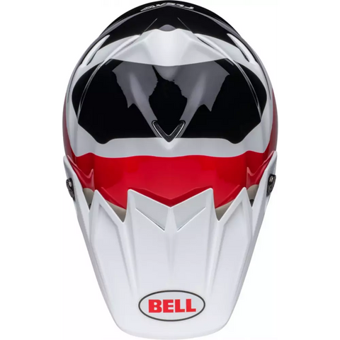Casco Bell Moto-9S Flex Hello Cousteau Reef White/Red