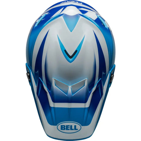 Casco Bell Moto-9S Flex Rail Gloss Blue/White