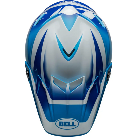 Casco Bell Moto-9S Flex Rail Gloss Blue/White