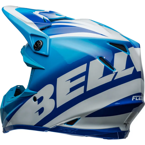 Casco Bell Moto-9S Flex Rail Gloss Blue/White