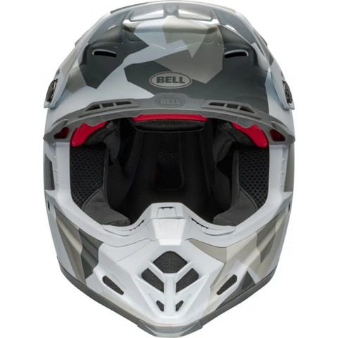 Casco Bell Moto-9S Flex  Rover Gloss White Camo