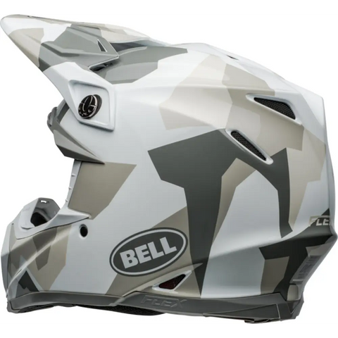 Casco Bell Moto-9S Flex  Rover Gloss White Camo