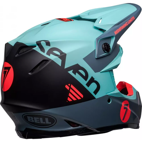 Casco Bell Moto-9S Flex Seven Vanguard Matt Aqua/Black