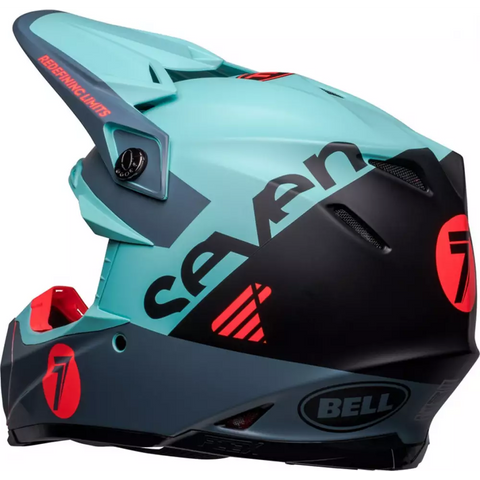 Casco Bell Moto-9S Flex Seven Vanguard Matt Aqua/Black