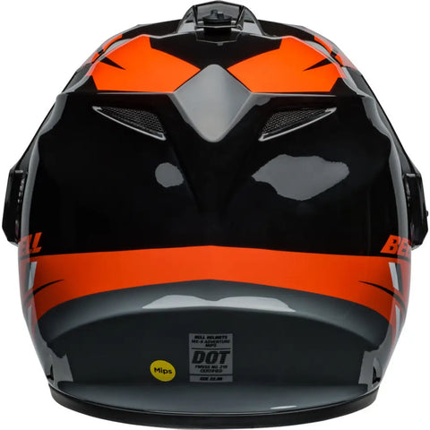 Casco Bell MX-9 Adventure MIPS Alpine Gloss Black/Orange