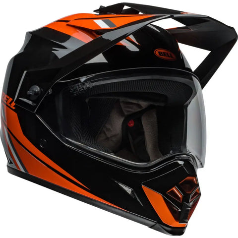 Casco Bell MX-9 Adventure MIPS Alpine Gloss Black/Orange