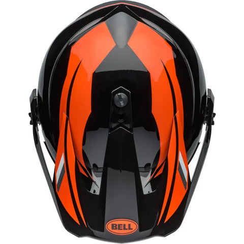 Casco Bell MX-9 Adventure MIPS Alpine Gloss Black/Orange