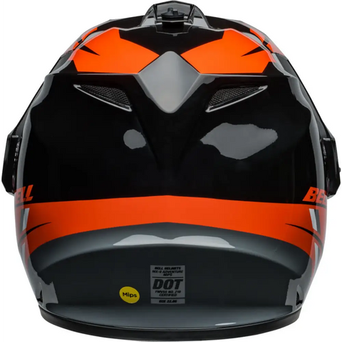 Casco Bell MX-9 Adventure MIPS Alpine Gloss Black/Orange