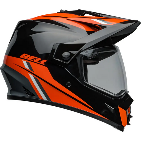 Casco Bell MX-9 Adventure MIPS Alpine Gloss Black/Orange