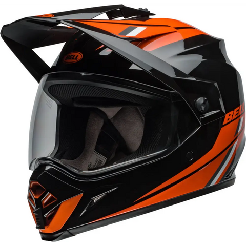Casco Bell MX-9 Adventure MIPS Alpine Gloss Black/Orange