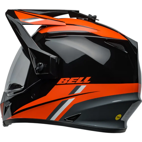 Casco Bell MX-9 Adventure MIPS Alpine Gloss Black/Orange