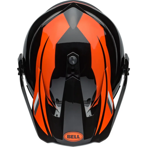 Casco Bell MX-9 Adventure MIPS Alpine Gloss Black/Orange