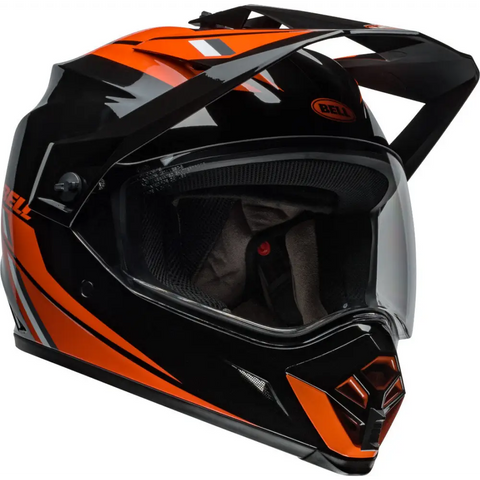 Casco Bell MX-9 Adventure MIPS Alpine Gloss Black/Orange