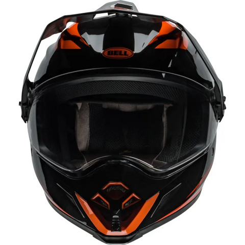 Casco Bell MX-9 Adventure MIPS Alpine Gloss Black/Orange