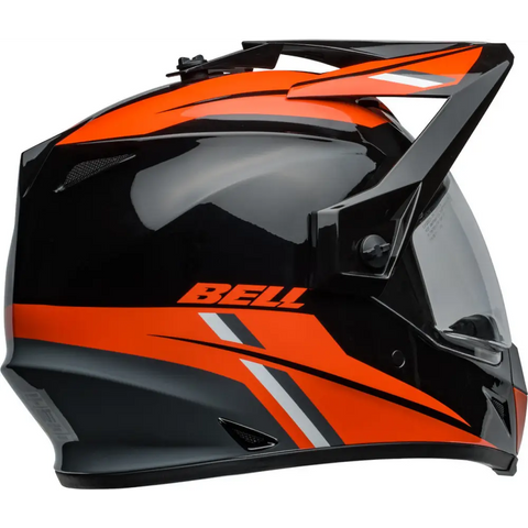 Casco Bell MX-9 Adventure MIPS Alpine Gloss Black/Orange