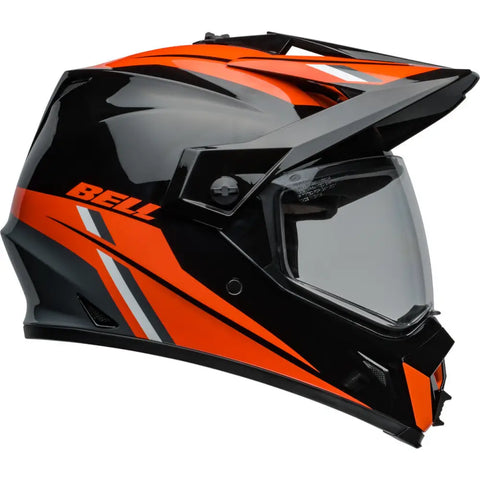 Casco Bell MX-9 Adventure MIPS Alpine Gloss Black/Orange