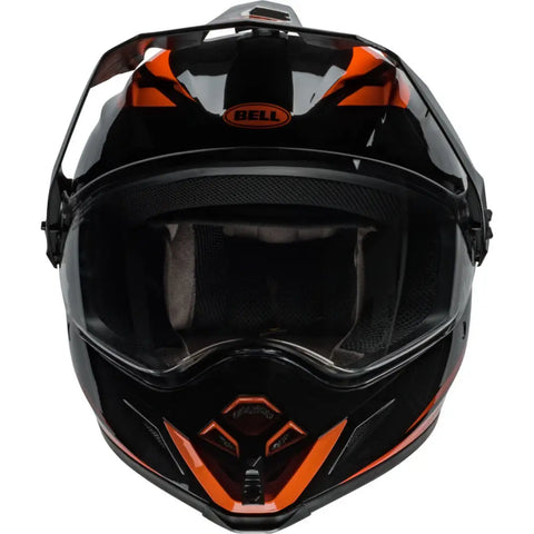 Casco Bell MX-9 Adventure MIPS Alpine Gloss Black/Orange