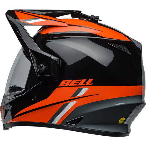 Casco Bell MX-9 Adventure MIPS Alpine Gloss Black/Orange