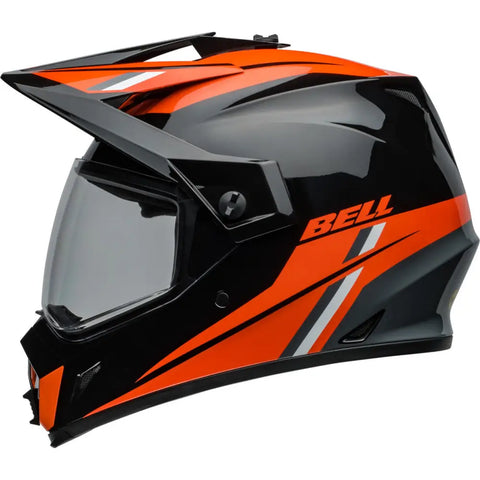 Casco Bell MX-9 Adventure MIPS Alpine Gloss Black/Orange